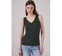 Street One Studio Damen F323196 T-Shirt, Desert Pine Green, 44