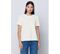 Street One Studio Damen 3227260 T-Shirt mit Puffärmeln, Off White, 46