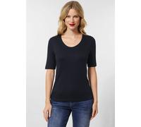 Street One Damen Palmira T-Shirt mit V-Ausschnitt