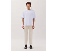 T-Shirt STUDIO SEIDENSTICKER "Studio", Damen, Gr. S, hellblau, 100% Baumwolle, unifarben, oversize, Rundhals, Shirts T-Shirt, 1/2 Rundhals Uni (93844811-S) hellblau