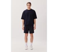 T-Shirt STUDIO SEIDENSTICKER "Studio", Herren, Gr. L, blau (navy), 100% Baumwolle, unifarben, oversize, Rundhals, Shirts T-Shirt, 1/2 Rundhals Uni (50023516-L) navy