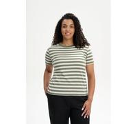 T-Shirt Style KHIRA Stripes | von MELA | Fairtrade & GOTS zertifiziert THYMIAN GESTREIFT M