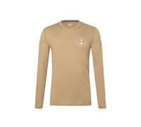 T-Shirt SUPER.NATURAL M Sn Pier LS (Eiche/Feder Grau/Frisches Weiß) Herren M