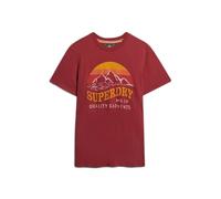 T-Shirt Superdry Great Outdoors Relaxed Rosa S