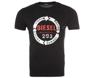 T-shirt T-Diego C1 Graphic Logo Diesel Pour Homme en Noir M