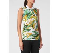 PLEIN SPORT Damen Shirt W T-Shirt Multicolor M