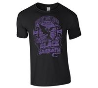 T-SHIRT TEE MAN KIND BLACK SABBATH HEAVY METAL DANCE OF THE DEVIL LOGO FARBE BLACK SIZE XL