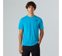 T-Shirt THE NORTH FACE "Foundation Mountain Faces T-Shirt für Herren", Herren, Gr. XL, blau (meridian blau), Obermaterial: 100% Polyester, Rundhals, Shirts T-Shirt, sportlicher Schnitt, kurze Ärmel, m
