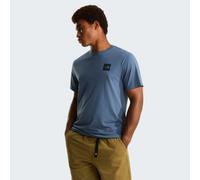 T-Shirt THE NORTH FACE "M EVOLUTION BOX HALF DOME REGULAR SHORT SLEEVE TEE", Herren, Gr. XL, granite grau, Obermaterial: 60% Baumwolle, 40% Polyester, normal, Rundhals, Shirts T-Shirt, normale Passfor
