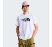T-Shirt THE NORTH FACE "M EVOLUTION HALF DOME REGULAR SHORT SLEEVE TEE", Herren, Gr. L, weiß (tnf weiß, tnf schwarz), Obermaterial: 100% Baumwolle, Shirts T-Shirt, sportliche Passform, kurze Ärmel, fü
