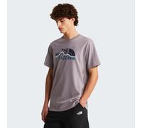 The North Face - Mountain Line Short Sleeve Tee - T-Shirt, Gr. XL, grau (TranscendentGrey)