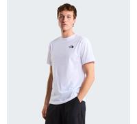 T-Shirt THE NORTH FACE "M MOUNTAIN SKETCH REGULAR SHORT SLEEVE TEE-GRAPHIC", Herren, Gr. M, tnf weiß, Obermaterial: 60% Baumwolle, 40% Polyester, Shirts T-Shirt, normale Passform, kurze Ärmel, sportli