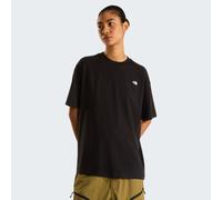 The North Face - Women's Essential Simple Dome Os Tee - T-Shirt, Gr. XL, schwarz (Black)