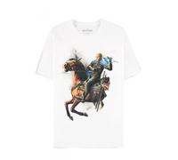 T-Shirt The Witcher - Geralt & Roach (größe XXL)