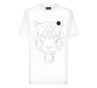 Philipp Plein Sport Studs Tiger Kurzarm-t-shirt (Herstellerartikelnummer: SAEC-MTK8009-STE001N-0170-L)