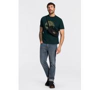 T-Shirt TIMBERLAND "NORTHWOOD - Tree Logo SS Tee", Herren, Gr. XL, scarab, Obermaterial: 100% Baumwolle, Shirts T-Shirt, aus Baumwolle, auch in großen Größen (71814212-XL) scarab