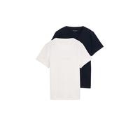 Tom Tailor 1047626 Kurzarm-t-shirt 2 Einheiten XS Sky Captain Blue