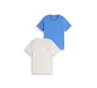 Tom Tailor Jungen 1049297 T-Shirt, 37177-Soft Mid Blue, 104/110 cm