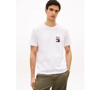 Tommy Hilfiger Regular Fit T-Shirt aus reiner Baumwolle Modell 'BRAND LOVE TEXT' in Weiss, Größe M