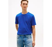 Tommy Hilfiger Herren ESS Seasonal Reg Fit Solid Tee Mw0mw39995 S/S T-Shirt, Blue (Regal Blue), S
