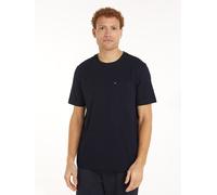 T-Shirt TOMMY HILFIGER "ESSENTIAL SOLID POCKET TEE", Herren, Gr. M, blau (desert sky), Single Jersey, Obermaterial: 100% Baumwolle, regular fit, Rundhals, Shirts T-Shirt (84609018-M) desert sky