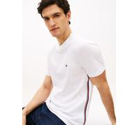 T-Shirt TOMMY HILFIGER "GLOBAL STRIPE", Jungen, Gr. XL, weiß, Single Jersey, Obermaterial: 100% Baumwolle, Shirts T-Shirt (73198711-XL) weiß