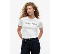 Tommy Hilfiger Kurzarm-T-Shirt Script M Nos Ecru