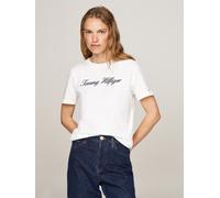 Tommy Hilfiger Script Kurzarm-t-shirt (Herstellerartikelnummer: WW0WW43459-02Z-XXXL)