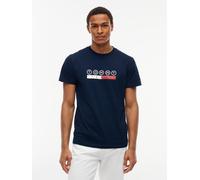 Tommy Jeans Regular Fit T-Shirt aus reiner Baumwolle mit Logo-Print in Dunkelblau, Größe XXL