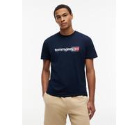 Tommy Jeans Entry Dna Kurzarm-t-shirt L Dark Night Navy