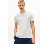 TOMMY JEANS T-Shirt Slim Fit hellgrau | L