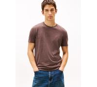 Tommy Jeans T-Shirt TJM Xslim Jaspe Tee EXT – Kurzarm – Braun (Black Walnut Htr) – XL