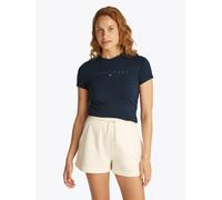 Tommy Jeans - Bekleidung Tjw Slim Tonal Linea DW0DW20315 - blau - Größe L