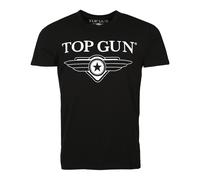 T-Shirt TOP GUN "Cloudy TG20191006", Herren, Gr. 3xl, schwarz, Obermaterial: 100% Baumwolle, Shirts T-Shirt (96966929-XXXL) schwarz