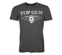 T-Shirt TOP GUN "Cloudy TG20191006" Gr. 54 (XL), grau (anthracite) Herren Shirts (83355024-XL) anthracite