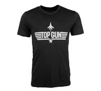 T-Shirt TOP GUN "PP201011", Herren, Gr. 50M, schwarz, Obermaterial: 100% Baumwolle, Shirts T-Shirt (23844161-M) schwarz