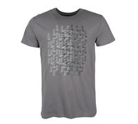 T-Shirt TOP GUN "TG20212001", Herren, Gr. 50M, grau (anthrazit), Obermaterial: 100% Baumwolle, Shirts T-Shirt (64017838-M) anthrazit