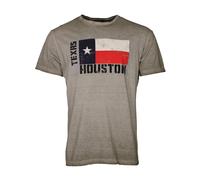 T-Shirt TOP GUN "TG20212103", Damen, Gr. 48S, grau (anthra), Obermaterial: 100% Baumwolle, Shirts T-Shirt (56627003-S) anthra