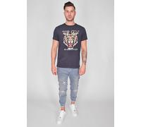 TOP GUN T-Shirt, sportlicher Schnitt 56 (XXL) blau Herren T-Shirt 56 (XXL) blau