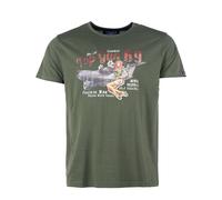 Topgun T-Shirt Herren oliv, XXL
