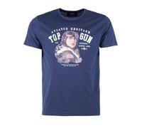 Topgun T-Shirt Herren blau, L