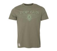 T-Shirt TOP GUN "TG20213038", Damen, Gr. 56XXL, grün (olive), Obermaterial: 100% Baumwolle, Shirts T-Shirt (40879938-XXL) olive
