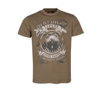 T-Shirt TOP GUN "TG25012", Herren, Gr. 3xl, grün (olive), Oberstoff: 100% Baumwolle, Rundhals, Shirts T-Shirt (71069157-XXXL) olive
