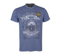 T-Shirt TOP GUN "TG25012", Herren, Gr. 54XL, blau (navy), Oberstoff: 100% Baumwolle, Rundhals, Shirts T-Shirt (39476719-XL) navy