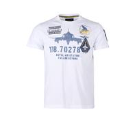 T-Shirt TOP GUN "TG25013", Herren, Gr. 54XL, weiß, Obermaterial: 100% Baumwolle, Shirts T-Shirt (94819927-XL) weiß
