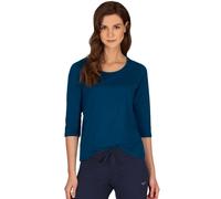 Trigema Damen 539505 Langarmshirt, Saphir-c2c, S EU