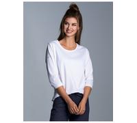 Trigema Damen 539505 T Shirt, Weiss-c2c, S EU