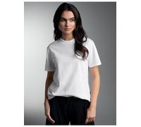 T-Shirt TRIGEMA "TRIGEMA Relaxed Fit T-Shirt", Damen, Gr. M, weiß, 100% Baumwolle, Basic, Shirts T-Shirt (41383763-M) weiß