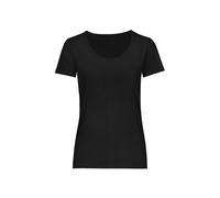 Trigema Damen 542201 T-Shirt, Schwarz (Schwarz 008), 40 (Herstellergröße: M)