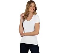 Trigema Damen 542201 T-Shirt, Weiß (weiß 001), 40 (Herstellergröße: M)